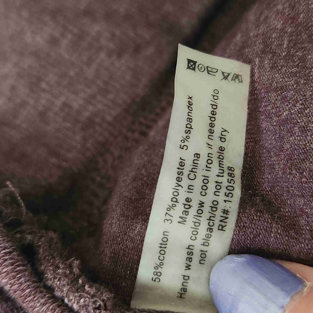 Sundays Zero Purple Sweatpants Womens Extra Small - Picture 3 of 16